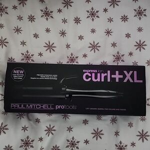 NEW PAUL MITCHELL PROTOOLS EXPRESS ION CURL+XL CERAMIC BARREL CURLING IRON
